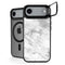 Silver Marble iPhone 17 Air Kickstand Case