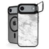 Silver Marble iPhone 17 Air Kickstand Case