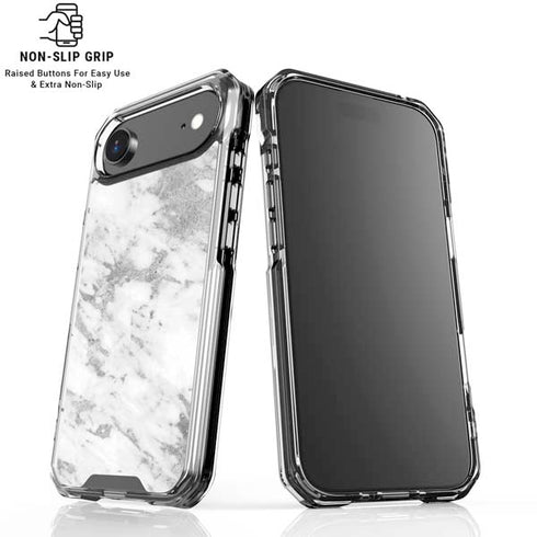 Silver Marble iPhone 17 Air MagSafe Case