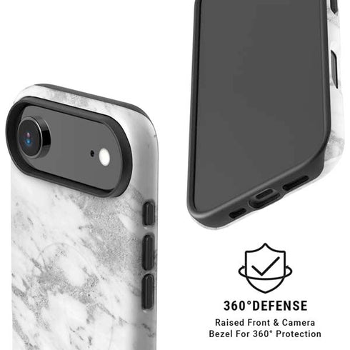 Silver Marble iPhone 17 Air Magsafe Impact Case