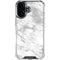 Silver Marble iPhone 17 Clear Case