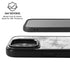 Silver Marble iPhone 17 Kickstand Case