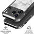 Silver Marble iPhone 17 Pro Max Clear Case
