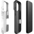 Silver Marble iPhone 17 Pro Max Impact Case
