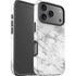 Silver Marble iPhone 17 Pro Max Impact Case