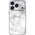 Silver Marble iPhone 17 Pro Skin