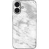 Silver Marble iPhone 17 Skin