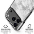 Silver Marble iPhone 18 Pro Clear Case