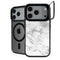 Silver Marble iPhone 18 Pro Kickstand Case