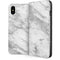Silver Marble iPhone 8 Folio Case