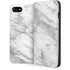 Silver Marble iPhone SE (2nd & 3rd Gen) Folio Case