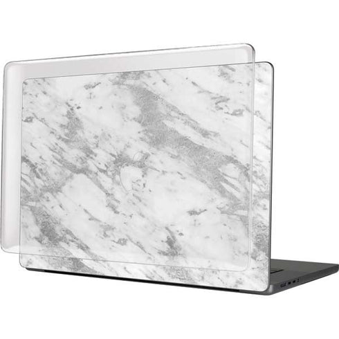 Silver Marble MacBook Cases