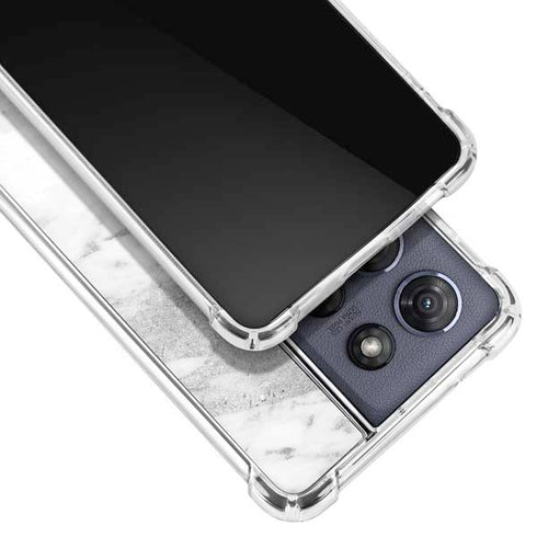 Silver Marble Moto G Stylus 5G (2025) Clear Case