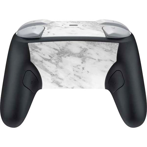Silver Marble Nintendo Switch 2 (2025) Pro Controller Skin
