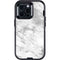 Silver Marble Otterbox Defender iPhone Skin