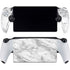 Silver Marble PlayStation Portal Remote Player Skin