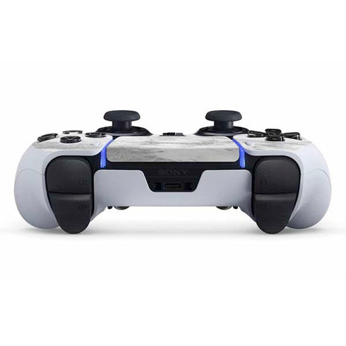 Silver Marble PS5 DualSense Edge Pro Controller Skin