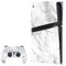Silver Marble PS5 Pro Bundle Skin