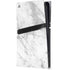 Silver Marble PS5 Pro Console Skin