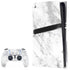 Silver Marble PS5 Pro Disk Bundle Skin