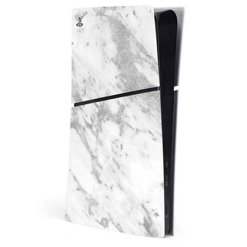 Silver Marble PlayStation PS5 Skins