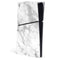 Silver Marble PS5 Slim Digital Edition Console Skin