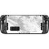 Silver Marble Steam Deck Handheld Gaming Computer OLED Skin