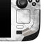 Silver Marble Steam Deck Handheld Gaming Computer Skin
