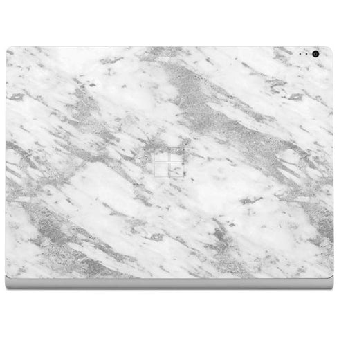 Silver Marble Surface Book 2 15in Skin