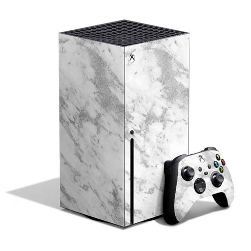 Silver Marble Xbox Series X Bundle Skin
