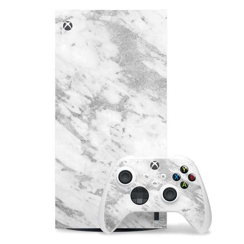 Silver Marble Xbox Series X Skins