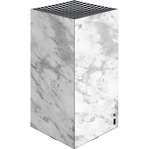 Silver Marble XBox Series X Digital Edition Console Skin