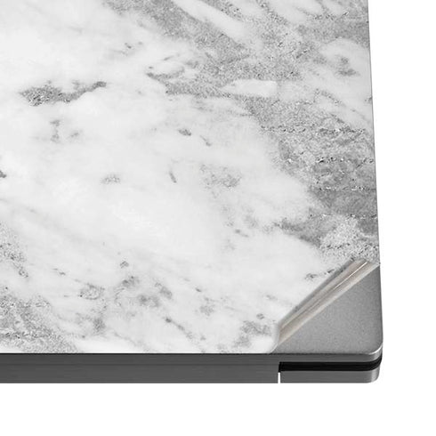 Silver Marble Dell XPS Skin
