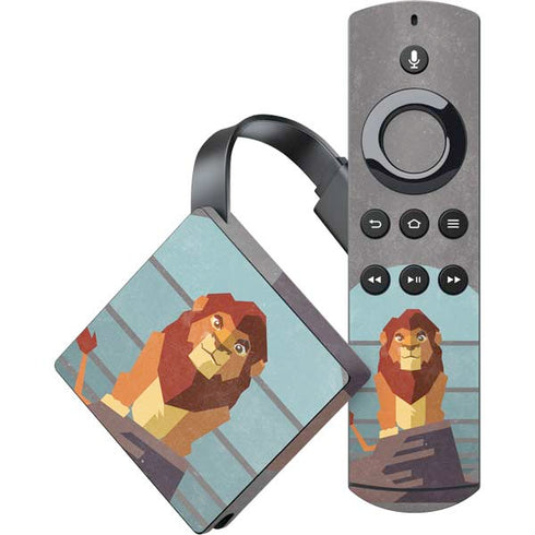Disney The Lion King Simba On Pride Rock Amazon Fire TV Skin
