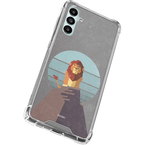 Disney The Lion King Simba On Pride Rock Gabb Phone 4 Clear Case