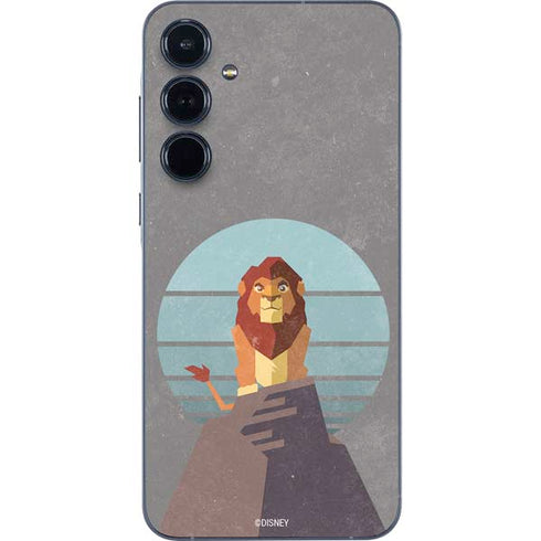 Disney The Lion King Simba On Pride Rock Galaxy A55 5G Skin