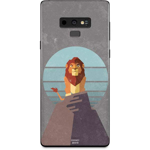 Disney The Lion King Simba On Pride Rock Galaxy Note 9 Skin