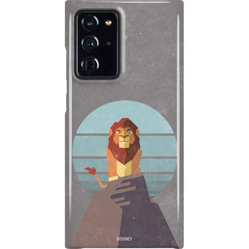 Disney The Lion King Simba On Pride Rock Galaxy Cases