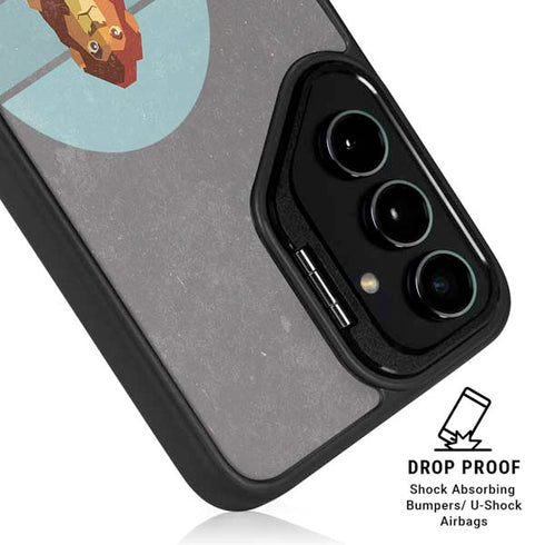 Disney The Lion King Simba On Pride Rock Galaxy S25 Kickstand Case