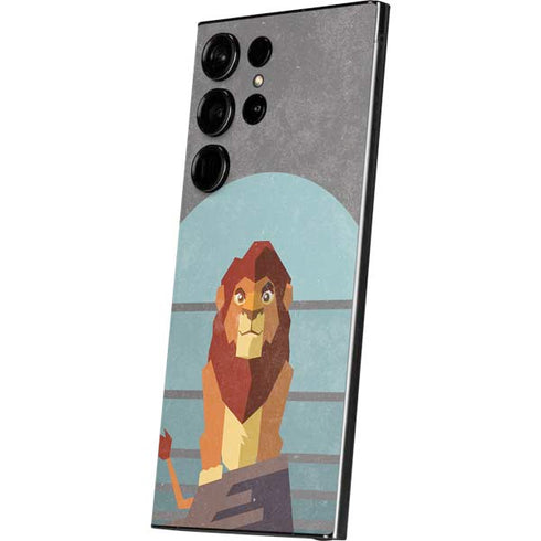 Disney The Lion King Simba On Pride Rock Galaxy S24 Ultra Skin