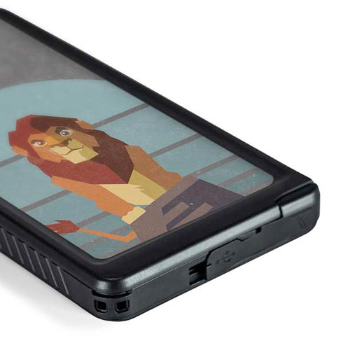 Disney The Lion King Simba On Pride Rock Galaxy S24 Ultra Waterproof Case
