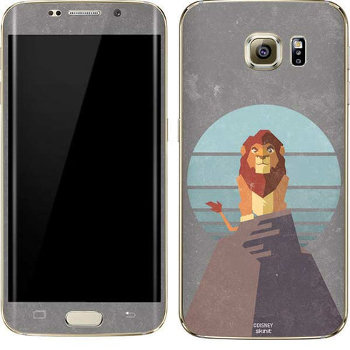 Disney The Lion King Simba On Pride Rock Galaxy S7 Edge Skin