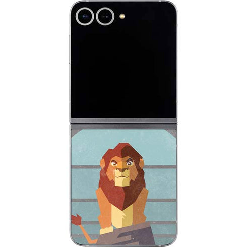 Disney The Lion King Simba On Pride Rock Galaxy Z Flip6 Skin
