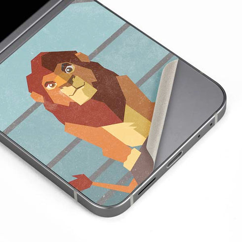 Disney The Lion King Simba On Pride Rock Galaxy Z Flip6 Skin