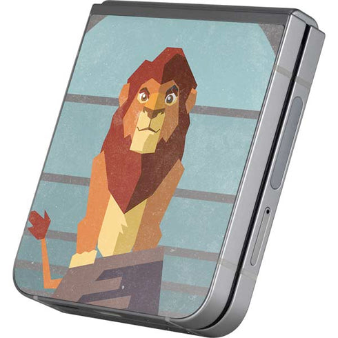 Disney The Lion King Simba On Pride Rock Galaxy Z Flip6 Skin