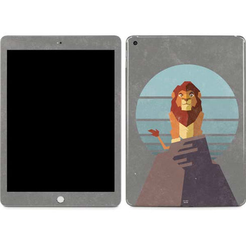 Disney The Lion King Simba On Pride Rock Apple iPad Skin