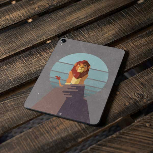 Disney The Lion King Simba On Pride Rock Apple iPad Pro Skin