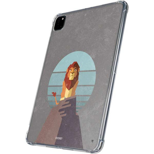 Disney The Lion King Simba On Pride Rock iPad Pro 11in (2024) Clear Case