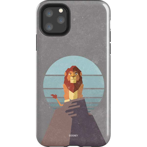 Disney The Lion King Simba On Pride Rock iPhone Cases