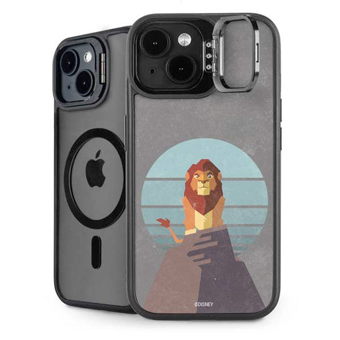 Disney The Lion King Simba On Pride Rock iPhone 14 Plus Kickstand Case